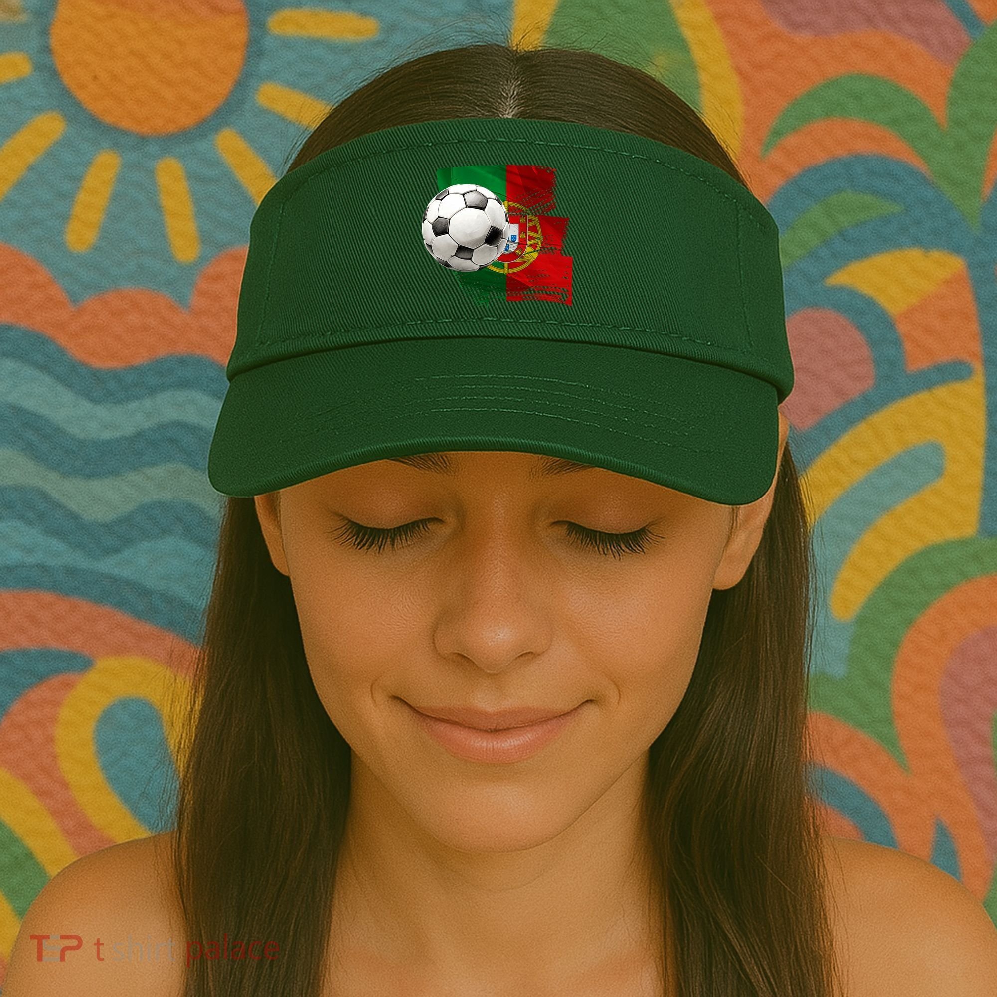 Portugal Soccer Ball Visor