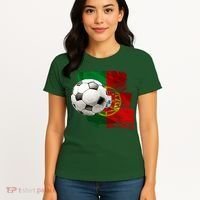 Portugal Soccer Ball Women's T-Shirt thumb 4