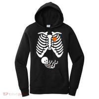 Pregnant Skeleton Costume Halloween Pregnancy Gift Women's Hoodie thumb 0