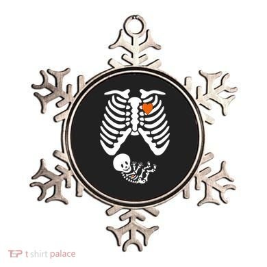 Pregnant Skeleton Costume Halloween Pregnancy Gift Ornament