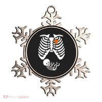 Pregnant Skeleton Costume Halloween Pregnancy Gift Ornament thumb 0