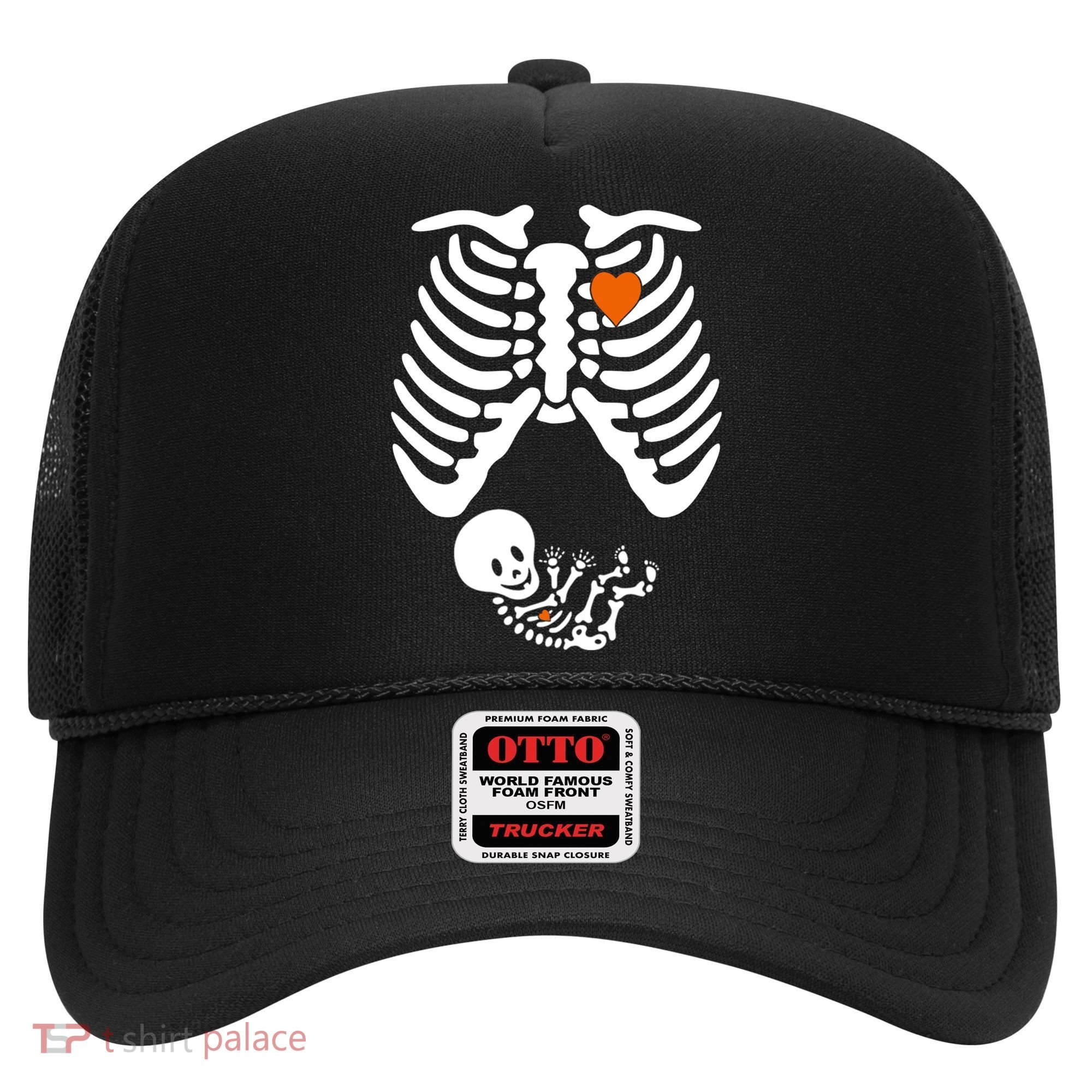 Pregnant Skeleton Costume Halloween Pregnancy Gift Hat