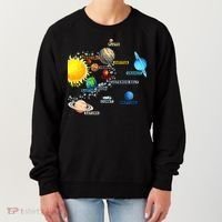 Planets Space Constellation Milky Way Women's Sweatshirt thumb 0