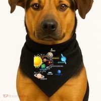 Planets Space Constellation Milky Way USA-Made Doggie Bandana thumb 1
