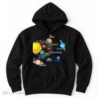 Planets Space Constellation Milky Way Hoodie thumb 0