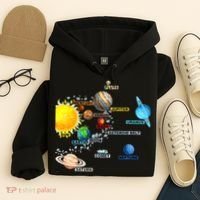 Planets Space Constellation Milky Way Hoodie thumb 4