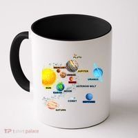 Planets Space Constellation Milky Way Coffee Mug thumb 0