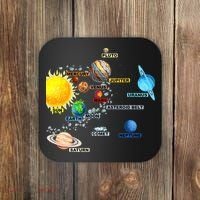 Planets Space Constellation Milky Way Coaster thumb 0