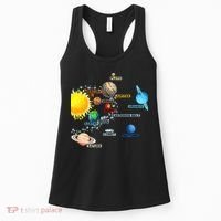 Planets Space Constellation Milky Way Women's Tank Top thumb 0