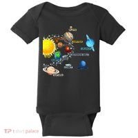 Planets Space Constellation Milky Way Baby Bodysuit thumb 0