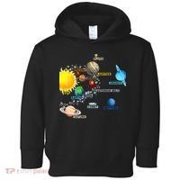 Planets Space Constellation Milky Way Toddler Hoodie thumb 0