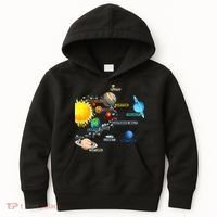 Planets Space Constellation Milky Way Kids Hoodie thumb 0