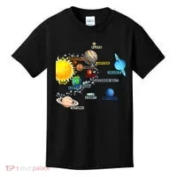 Planets Space Constellation Milky Way Kids T-Shirt thumb 0