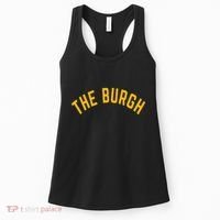 Pittsburgh Sl City The Burgh Funny 412 Pennsylvania Women's Tank Top thumb 0
