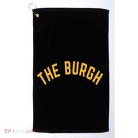 Pittsburgh Sl City The Burgh Funny 412 Pennsylvania Golf Towel thumb 0