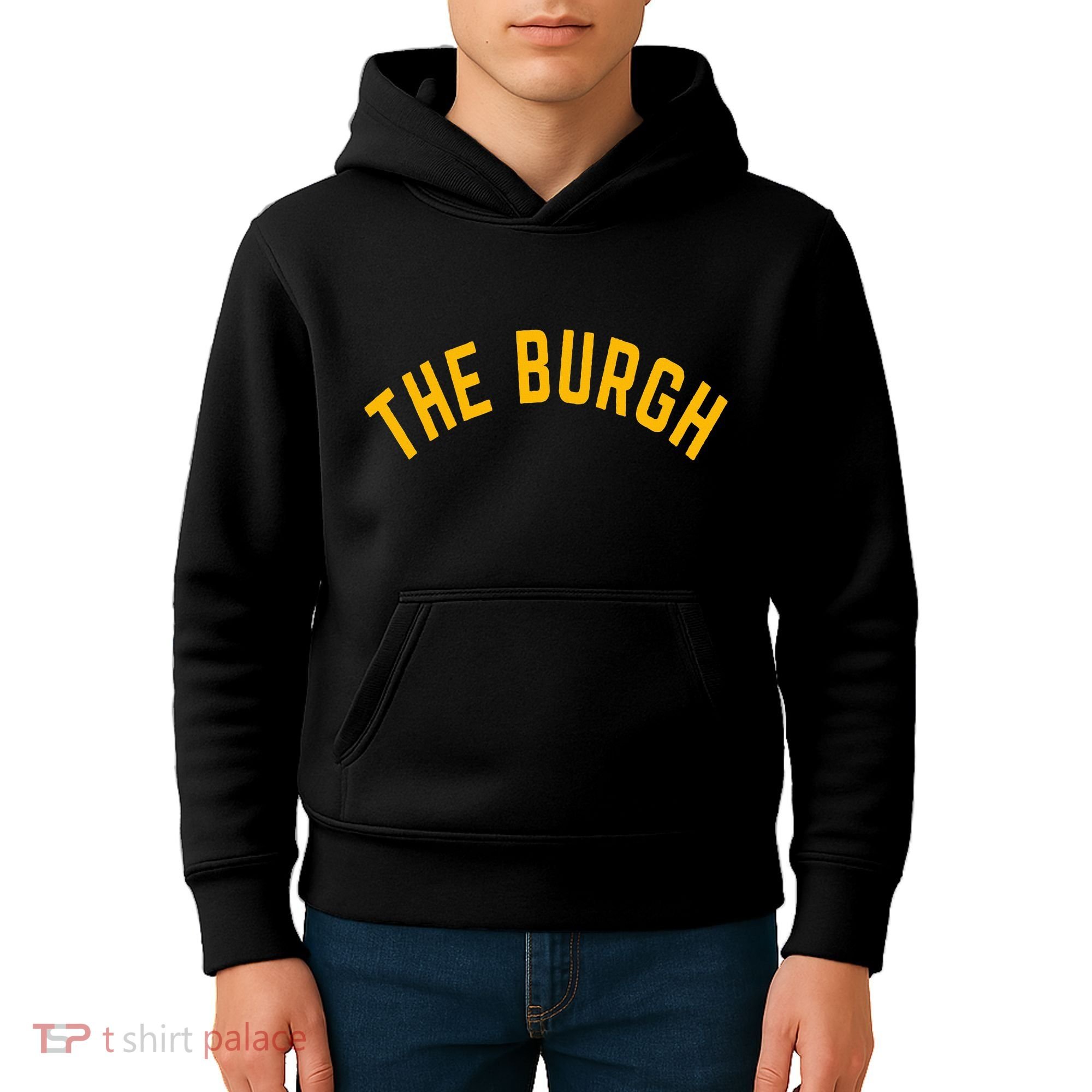 Pittsburgh Sl City The Burgh Funny 412 Pennsylvania Kids Hoodie