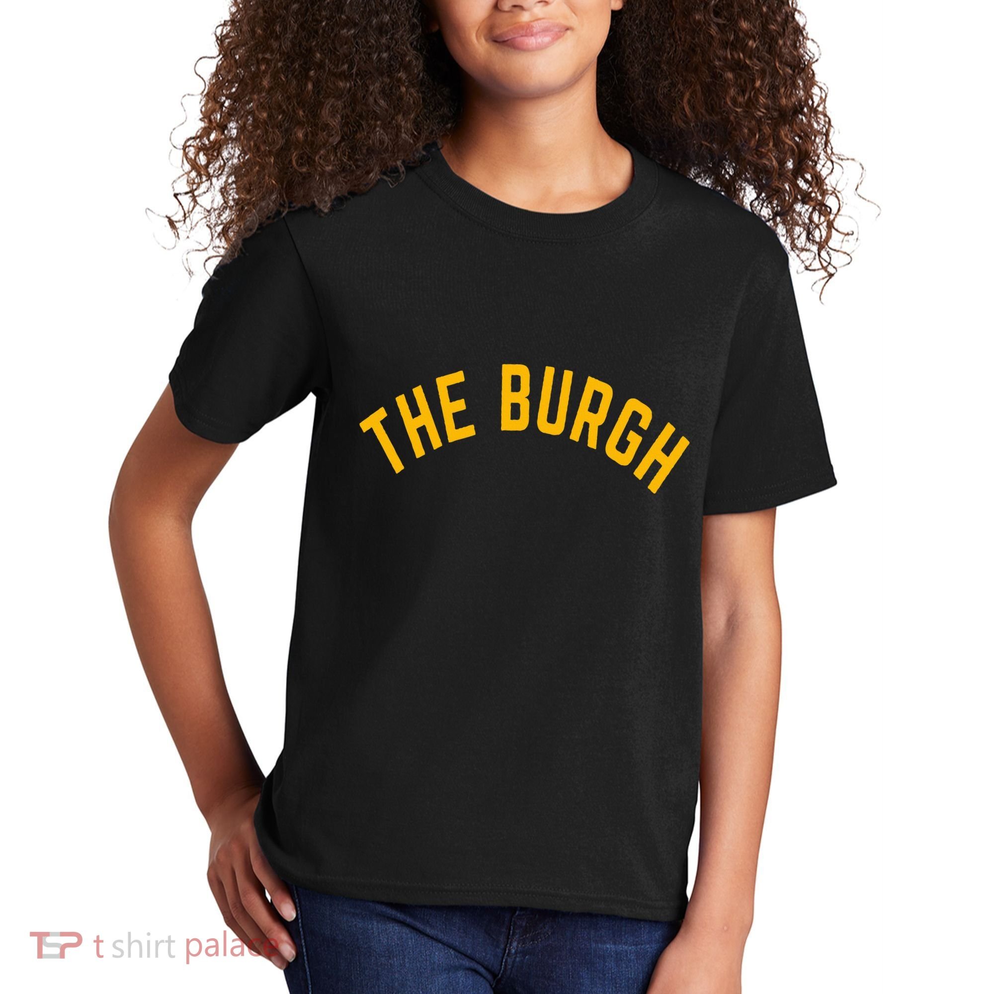 Pittsburgh Sl City The Burgh Funny 412 Pennsylvania Kids T-Shirt