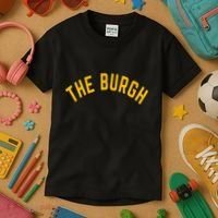 Pittsburgh Sl City The Burgh Funny 412 Pennsylvania Kids T-Shirt thumb 3