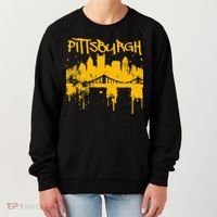 Pittsburgh Steel City Skyline Women's Sweatshirt thumb 0
