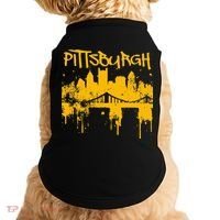 Pittsburgh Steel City Skyline Doggie Tank thumb 0