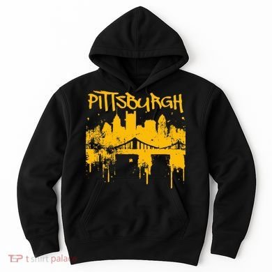 Pittsburgh Steel City Skyline Hoodie
