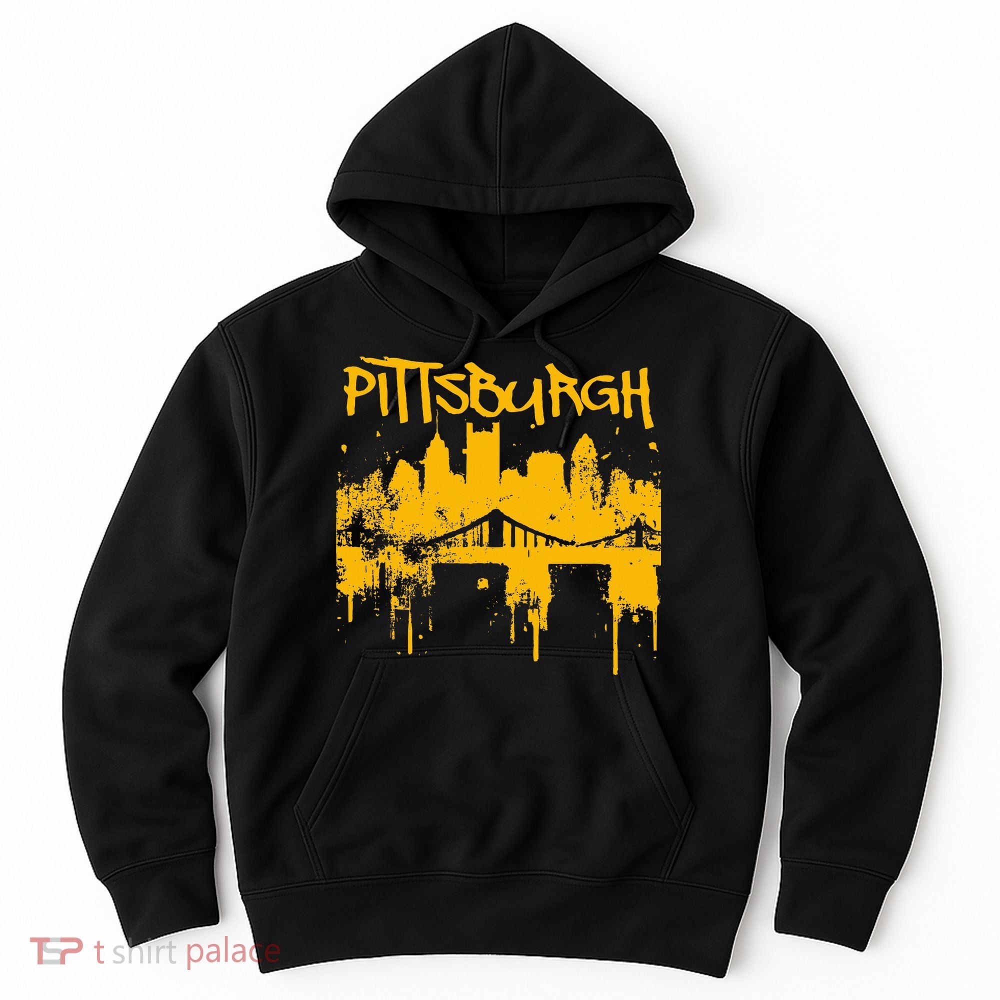 Pittsburgh Steel City Skyline Hoodie