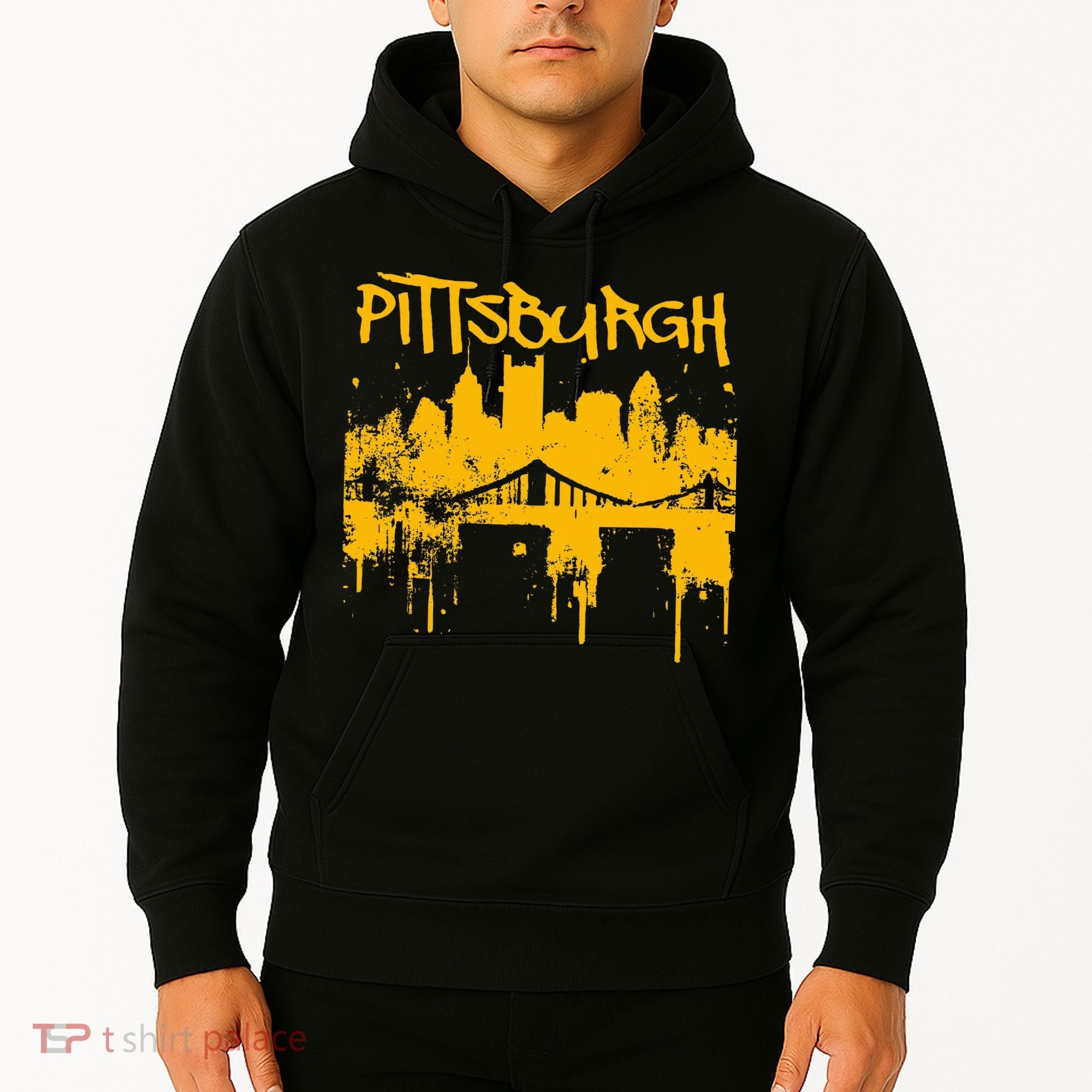 Pittsburgh Steel City Skyline Hoodie
