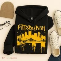 Pittsburgh Steel City Skyline Hoodie thumb 4