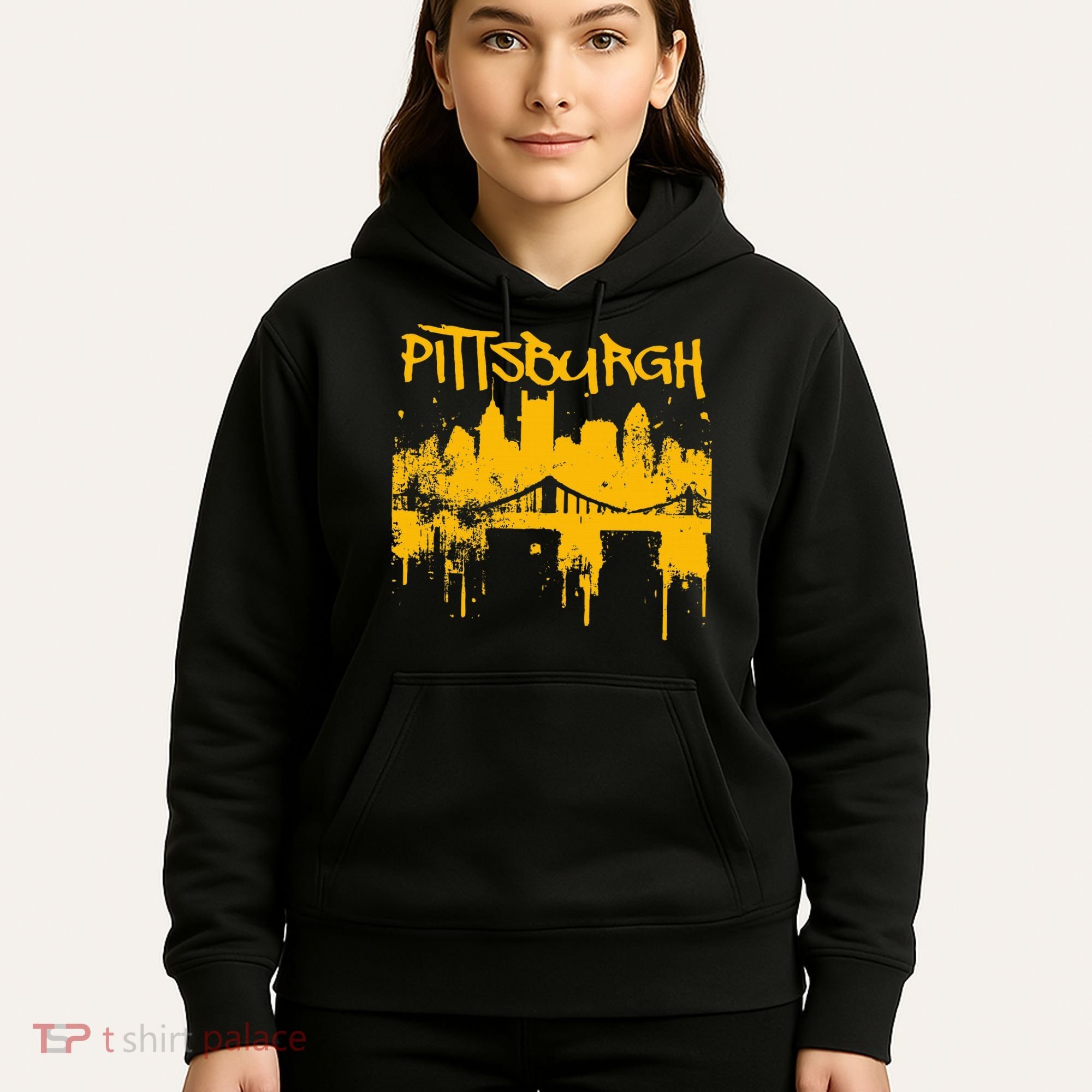 Pittsburgh Steel City Skyline Hoodie