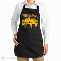 Pittsburgh Steel City Skyline Apron thumb 2