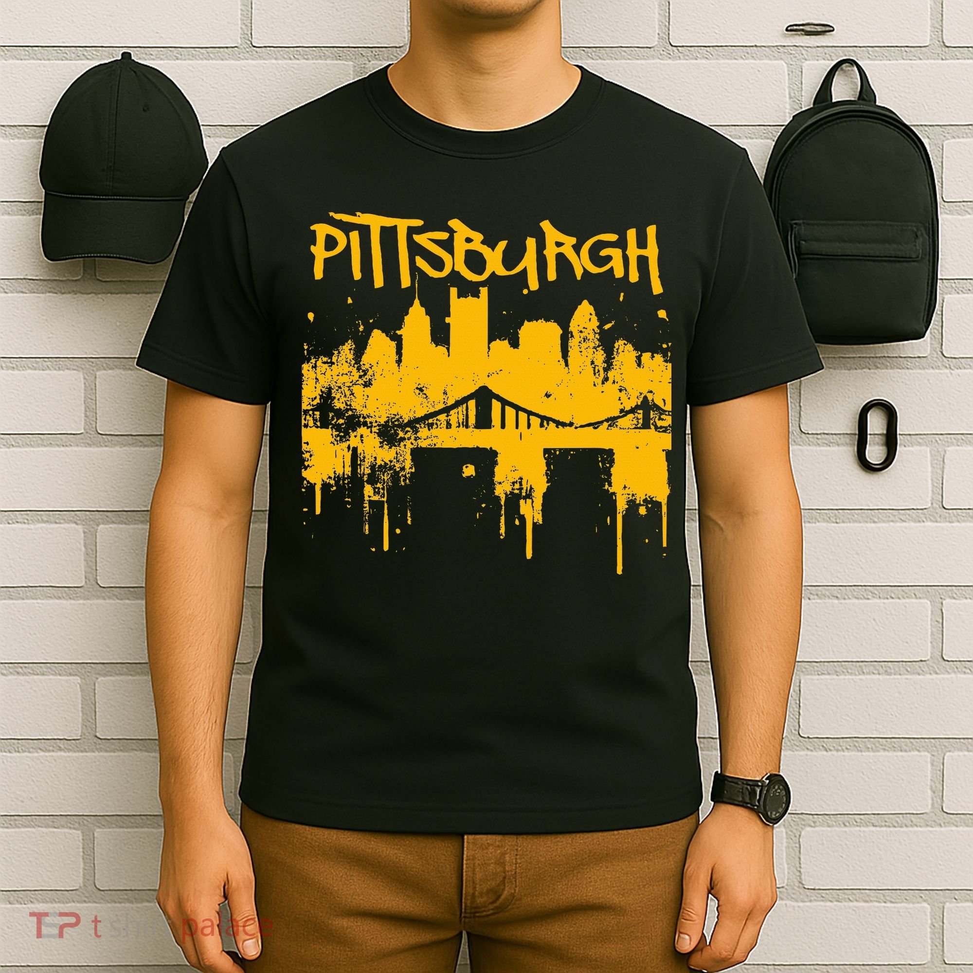 Pittsburgh Steel City Skyline T-Shirt