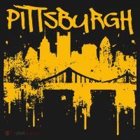Pittsburgh Steel City Skyline Bucket Hat thumb 4