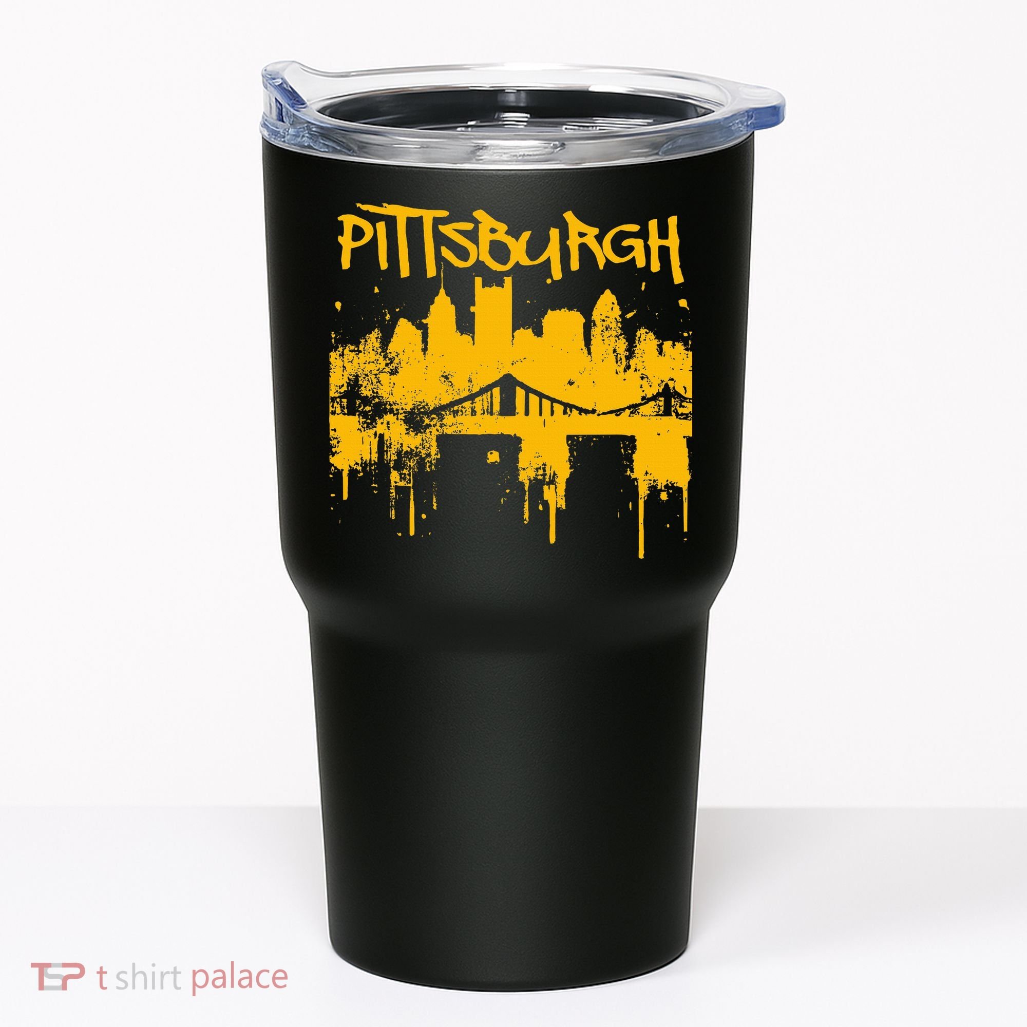Pittsburgh Steel City Skyline Tumbler