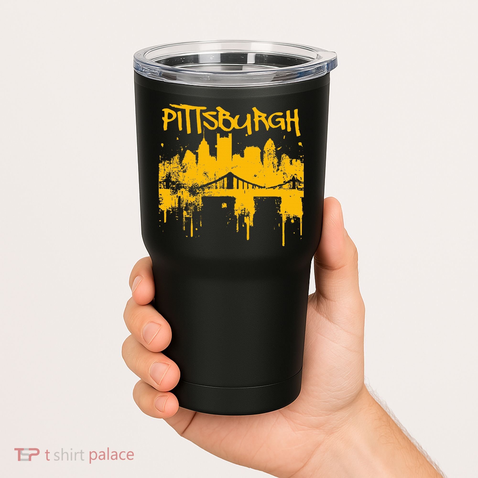 Pittsburgh Steel City Skyline Tumbler