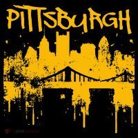 Pittsburgh Steel City Skyline Mousepad thumb 1