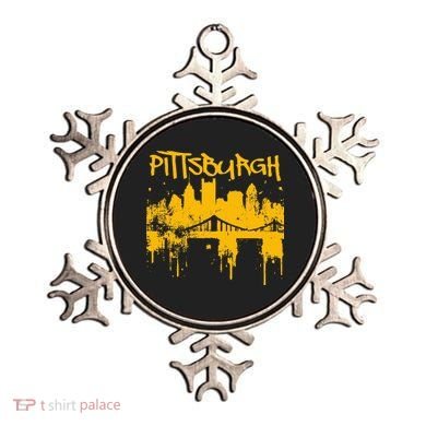 Pittsburgh Steel City Skyline Ornament