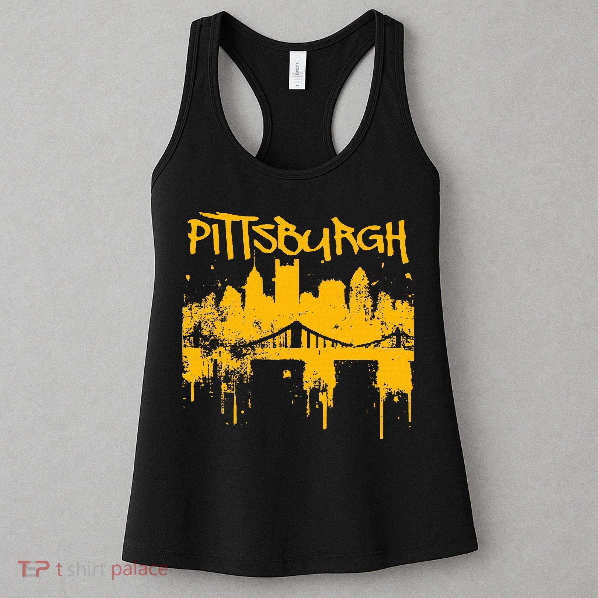 Pittsburgh Steel City Skyline Women's Tank Top