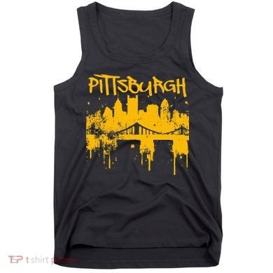 Pittsburgh Steel City Skyline Tank Top