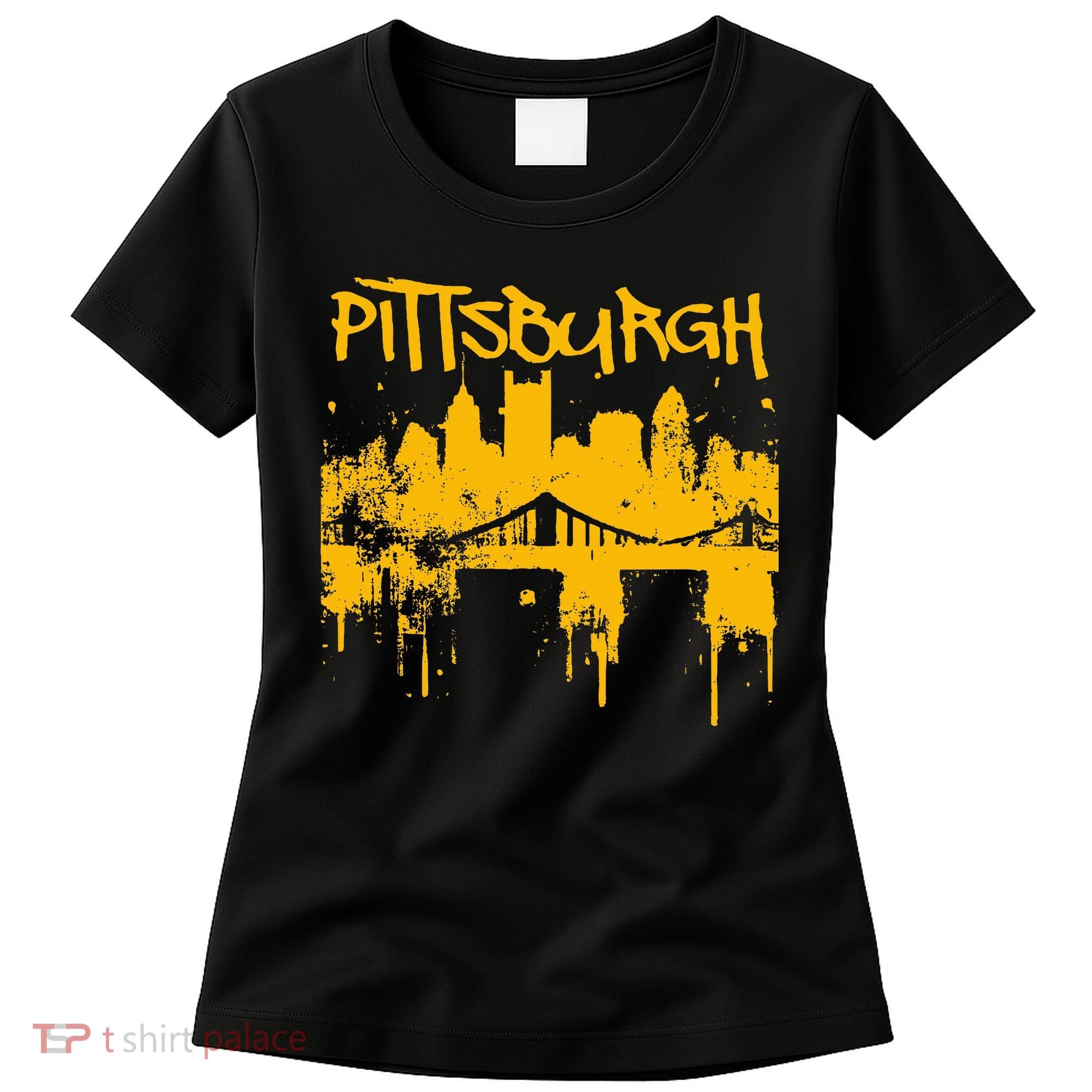 Pittsburgh Steel City Skyline Women's T-Shirt