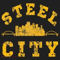 Pittsburgh Steel City Skyline Bridges 412 Home Hat thumb 2