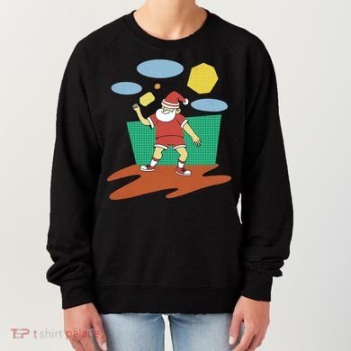 Pickleball Santa Claus Women's Sweatshirt