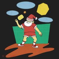Pickleball Santa Claus Women's Sweatshirt thumb 2