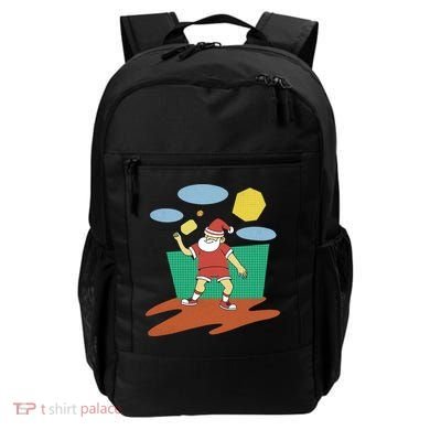Pickleball Santa Claus Backpack