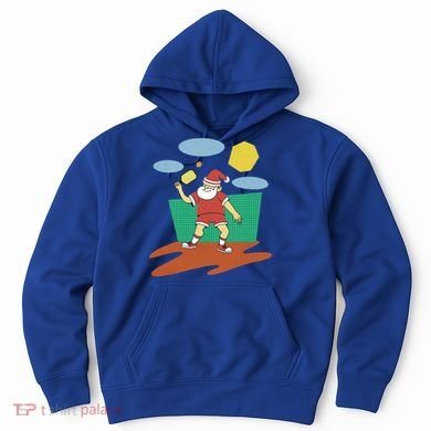 Pickleball Santa Claus Hoodie