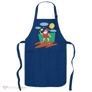 Pickleball Santa Claus Apron