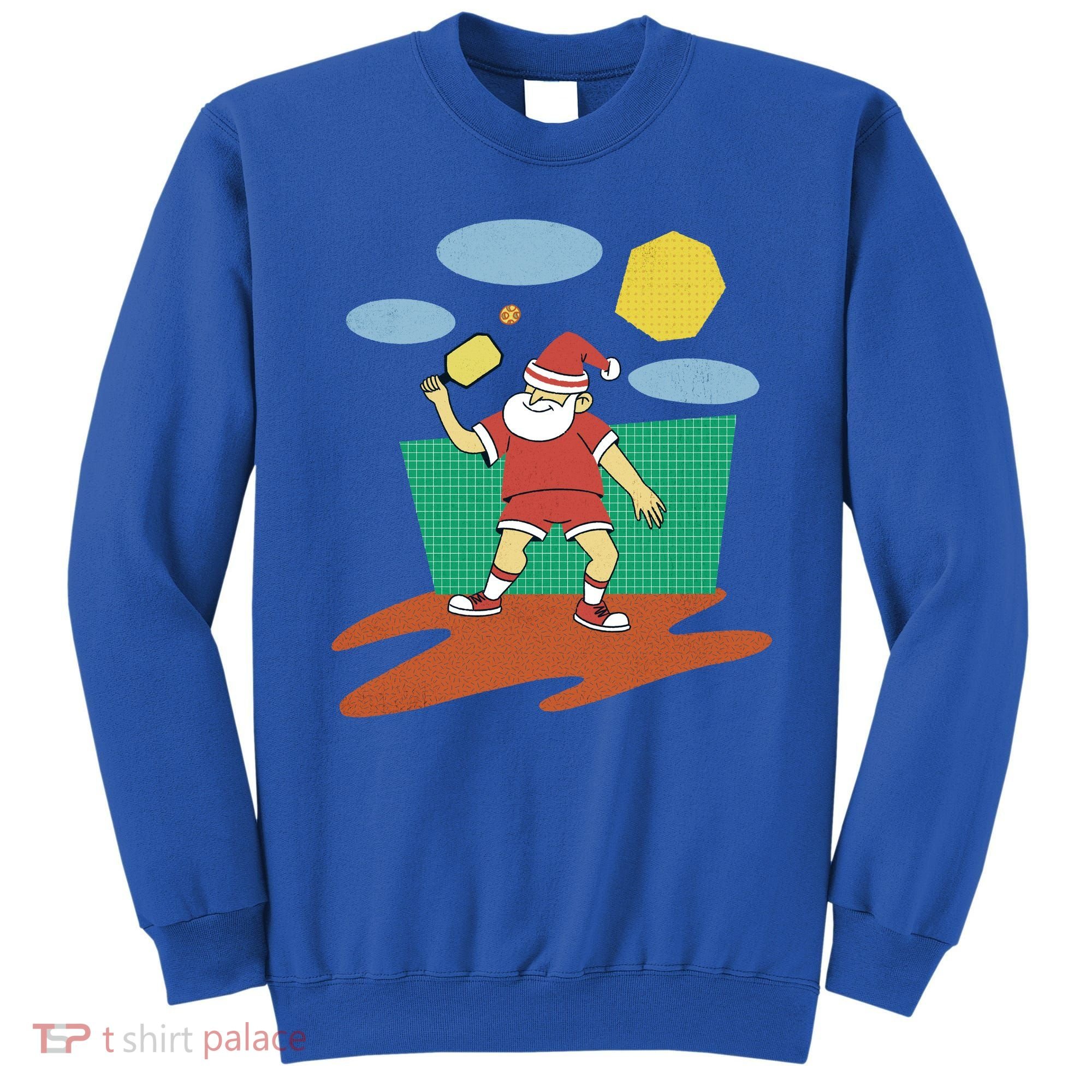 Pickleball Santa Claus Sweatshirt