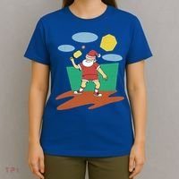Pickleball Santa Claus T-Shirt thumb 4