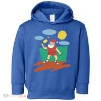 Pickleball Santa Claus Toddler Hoodie thumb 0