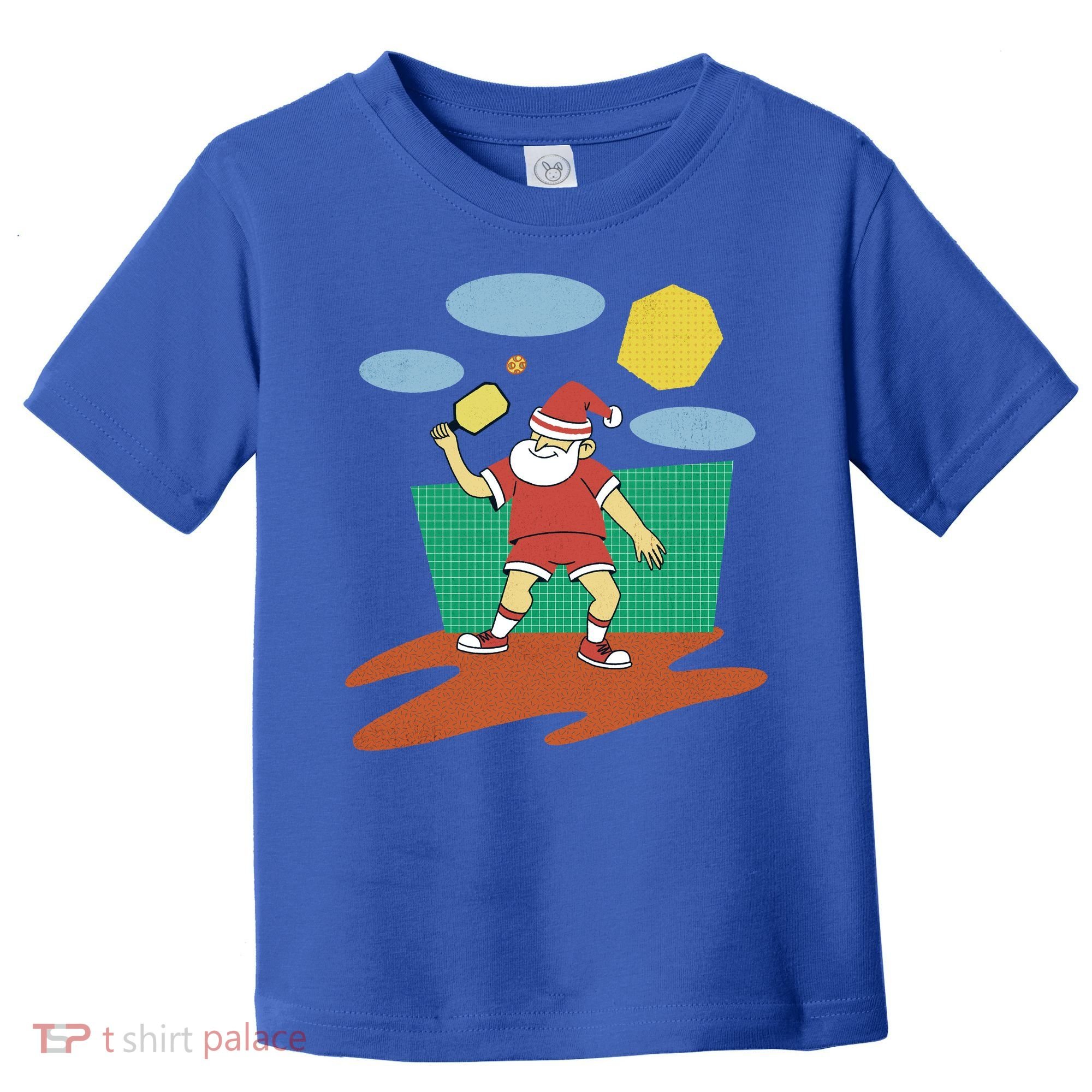 Pickleball Santa Claus Toddler T-Shirt