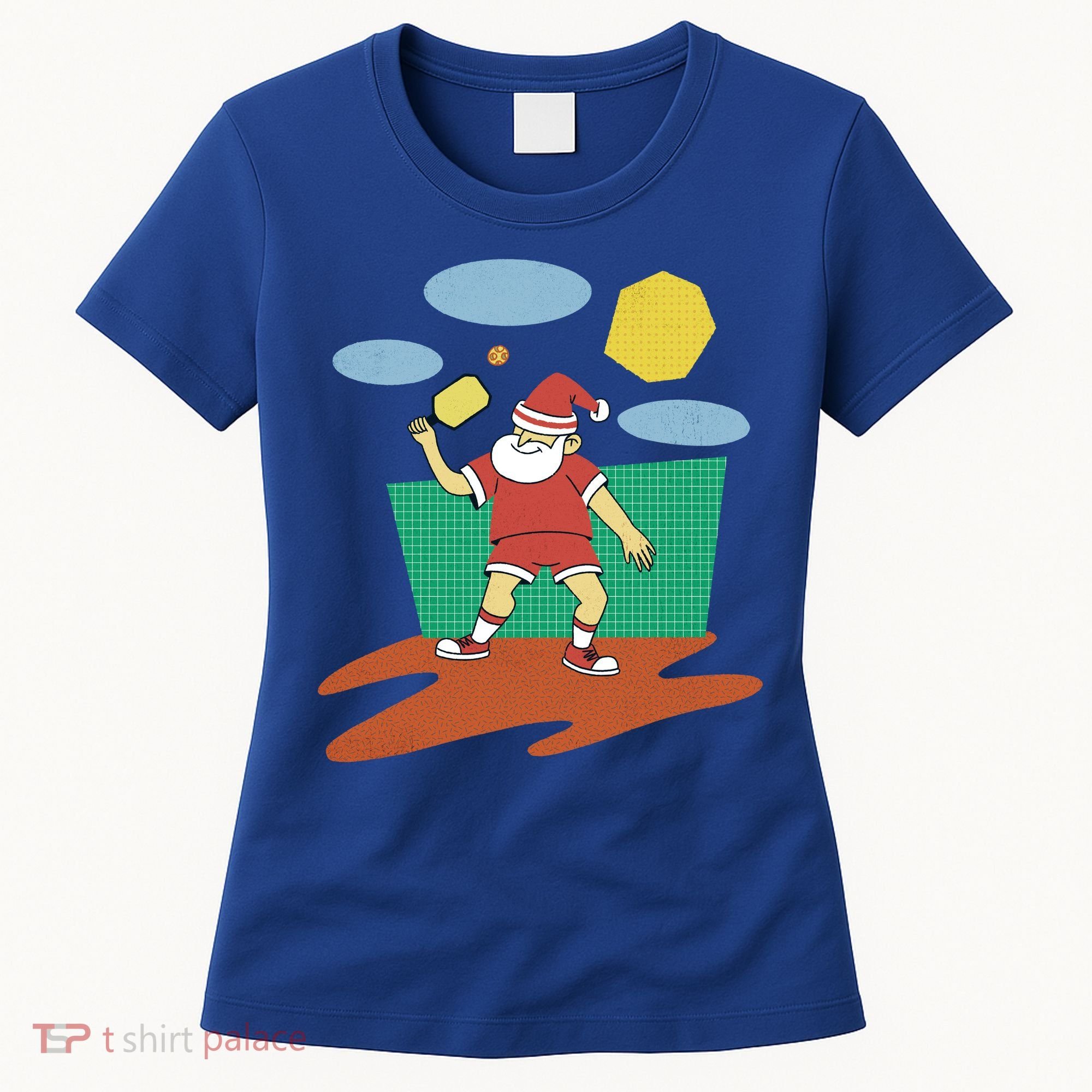 Pickleball Santa Claus Women's T-Shirt